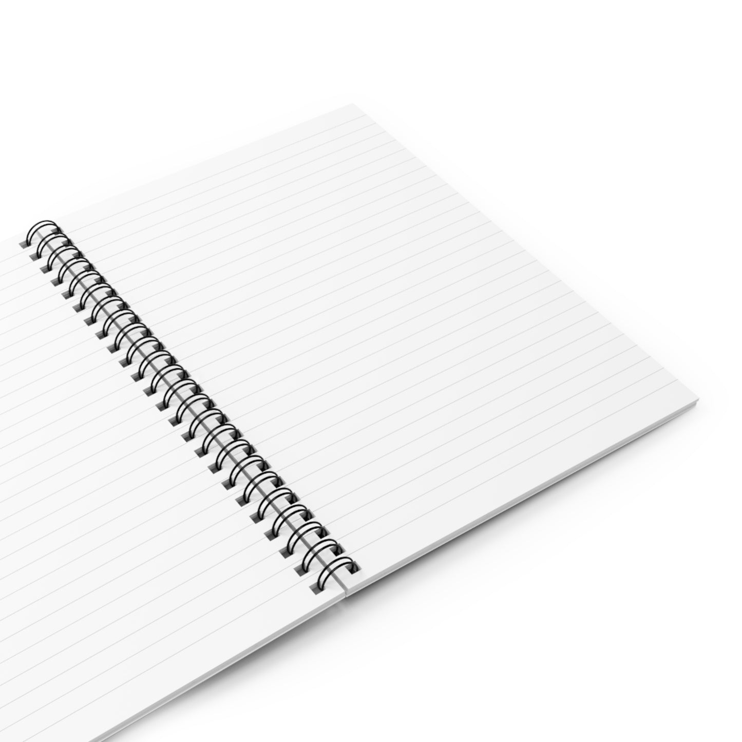 Woman's Bust Spiral Notebook - Ruled Line