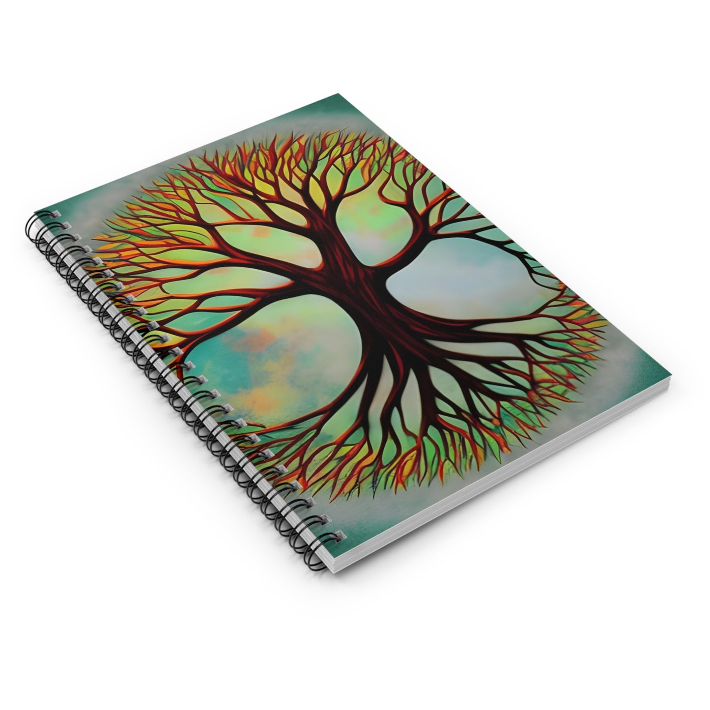 Tree of Life Spiral Notebook - Ruled Line