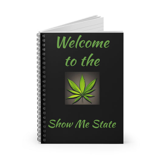 Show Me State Pot Spiral Notebook - Ruled Line