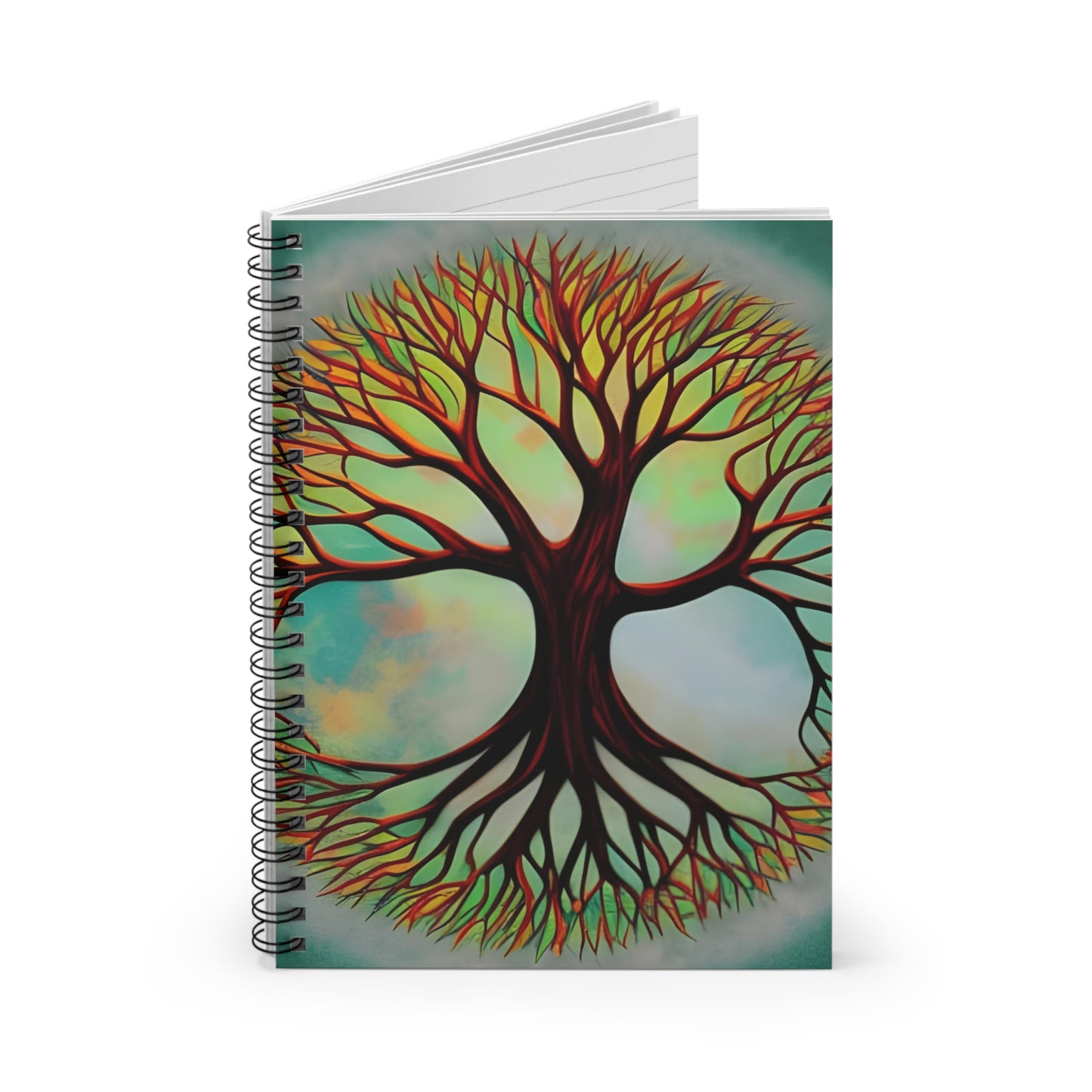 Tree of Life Spiral Notebook - Ruled Line