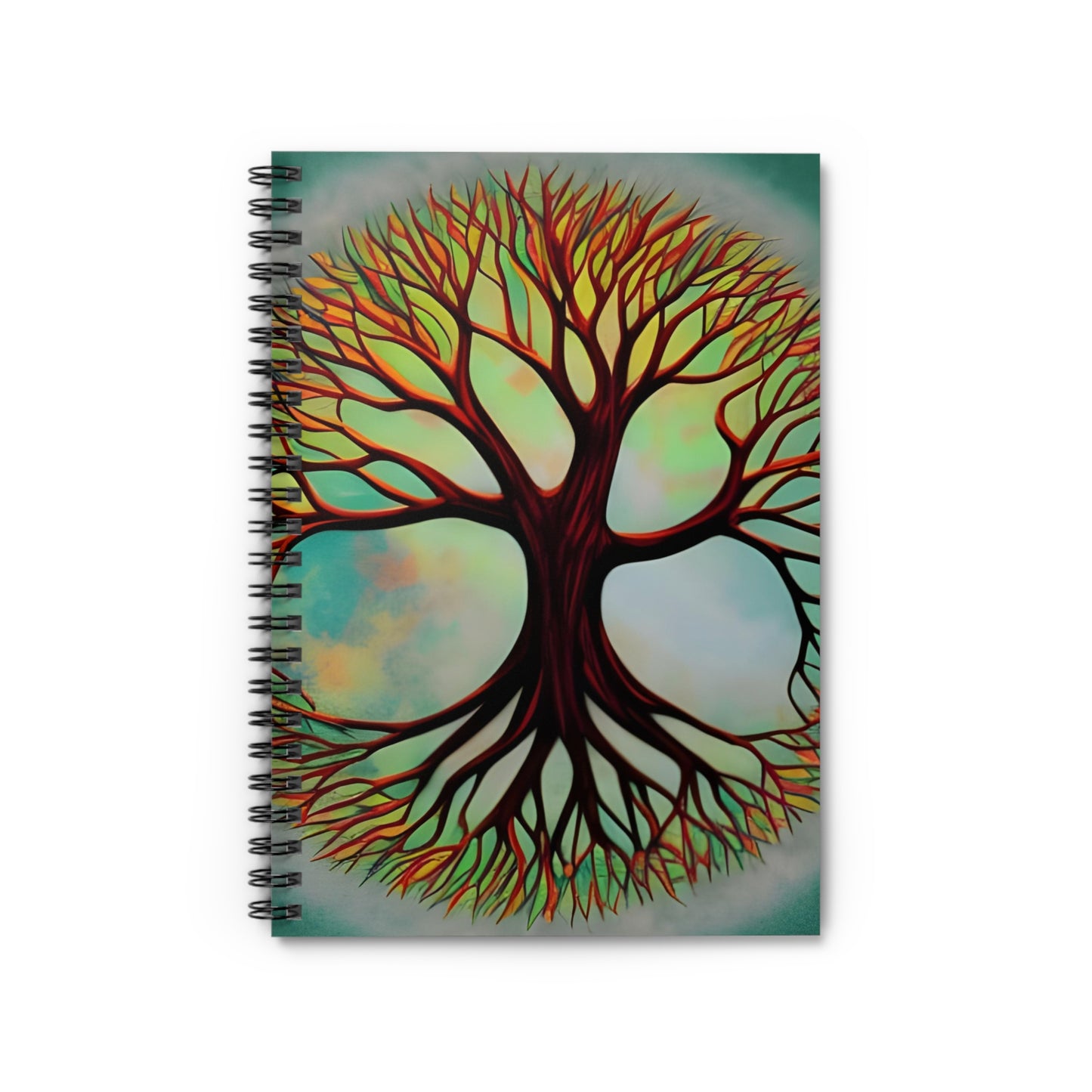 Tree of Life Spiral Notebook - Ruled Line