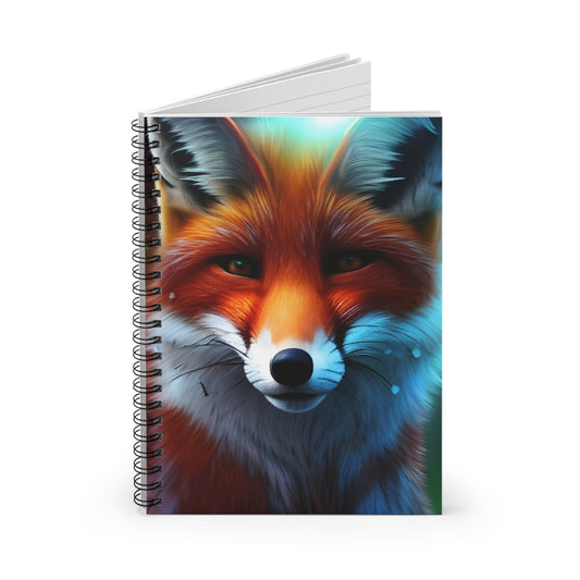 Fox Spiral Notebook - Ruled Line