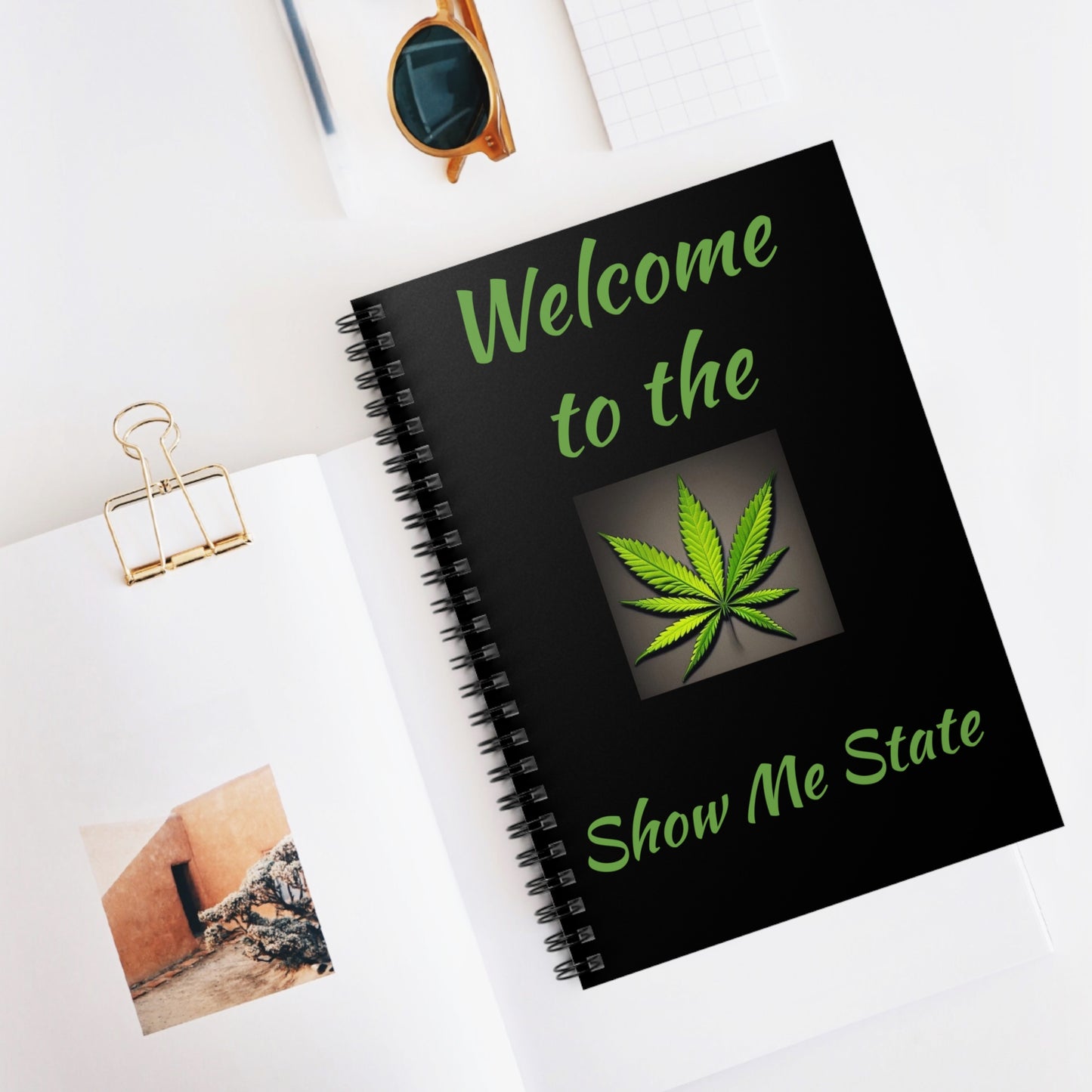 Show Me State Pot Spiral Notebook - Ruled Line