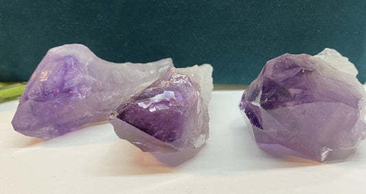 Natural Amethyst Knuckle-Raw Point