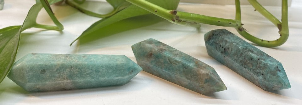 Amazonite Double Point