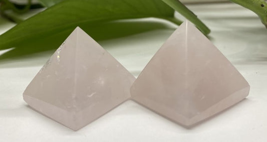 Rose Quartz Pyramid