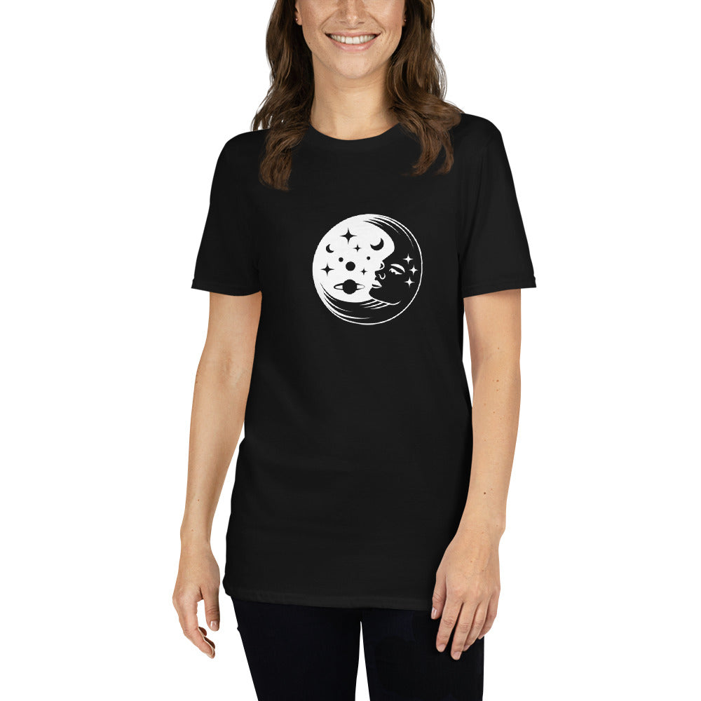 Lady Moon Short-Sleeve Unisex T-Shirt