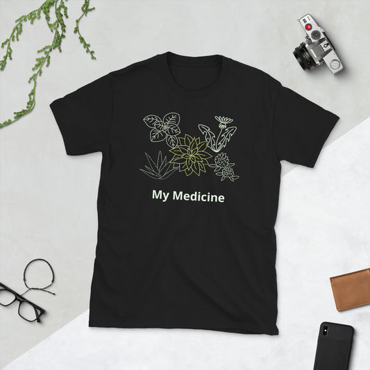 Herb Life My Medicine Plant Short-Sleeve Unisex T-Shirt