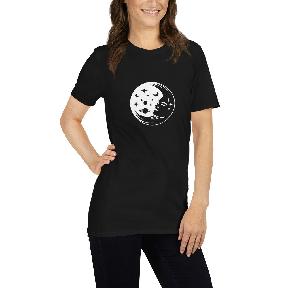 Lady Moon Short-Sleeve Unisex T-Shirt