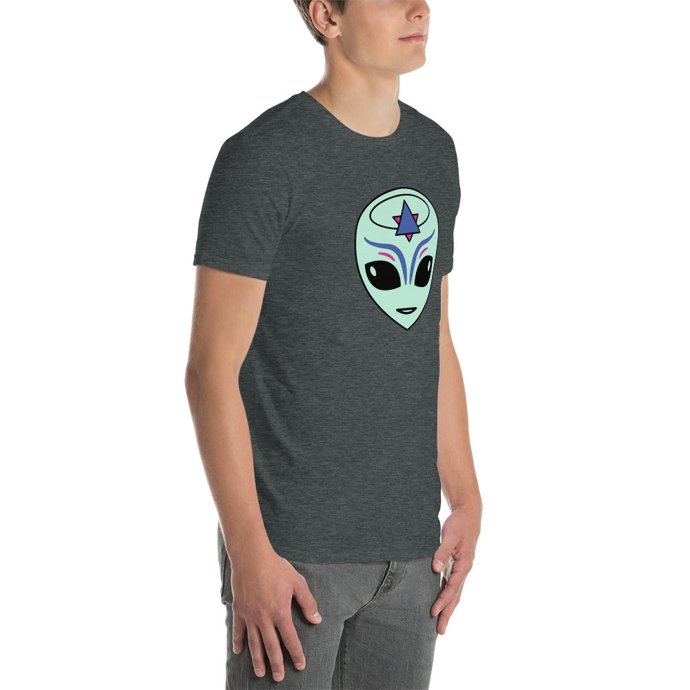 Alien Watching Short-Sleeve Unisex T-Shirt